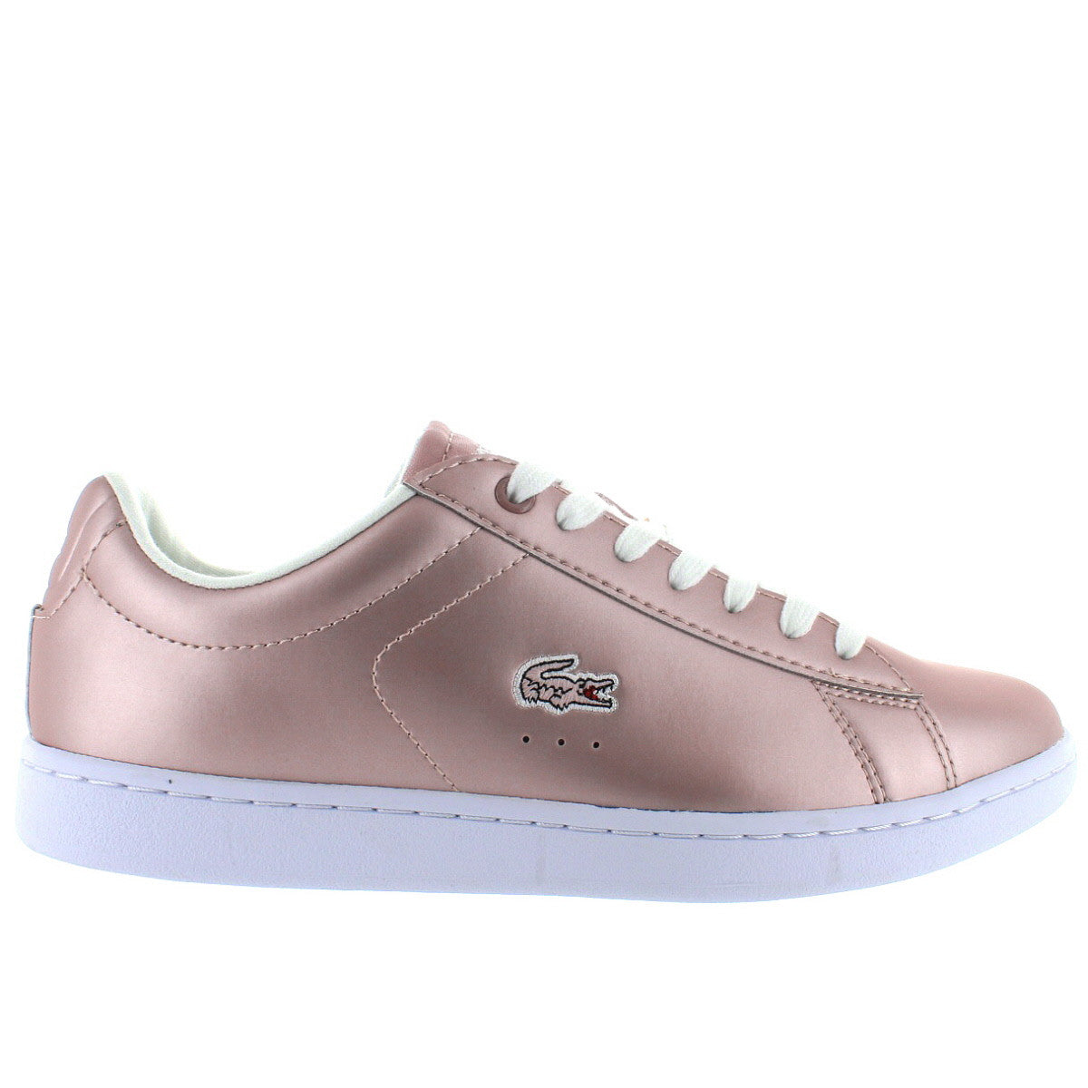 lacoste metallic sneakers