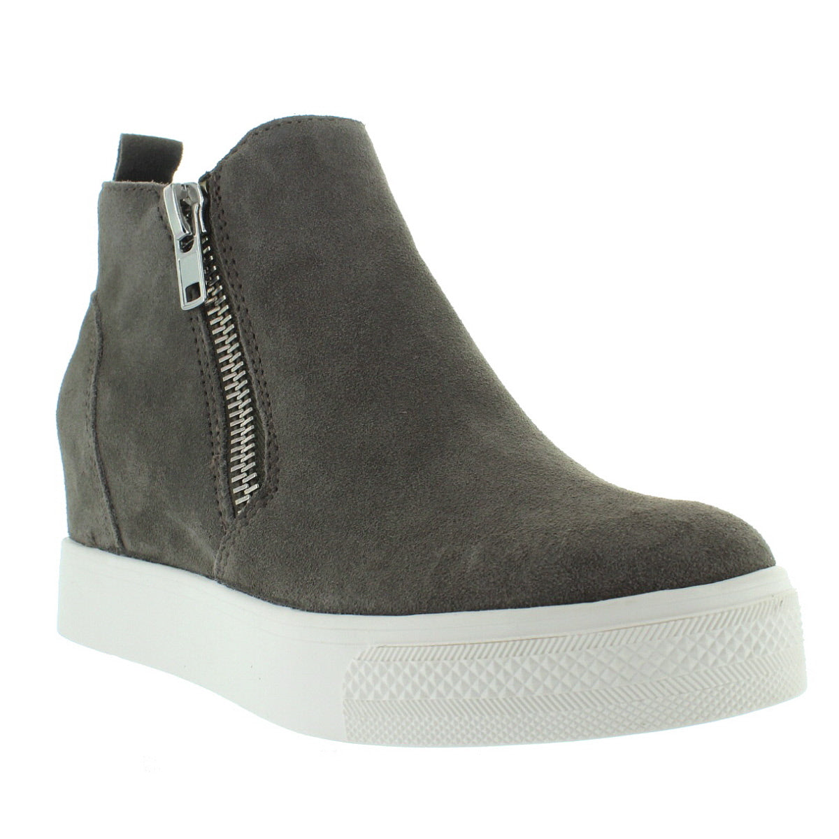 steve madden grey wedgie