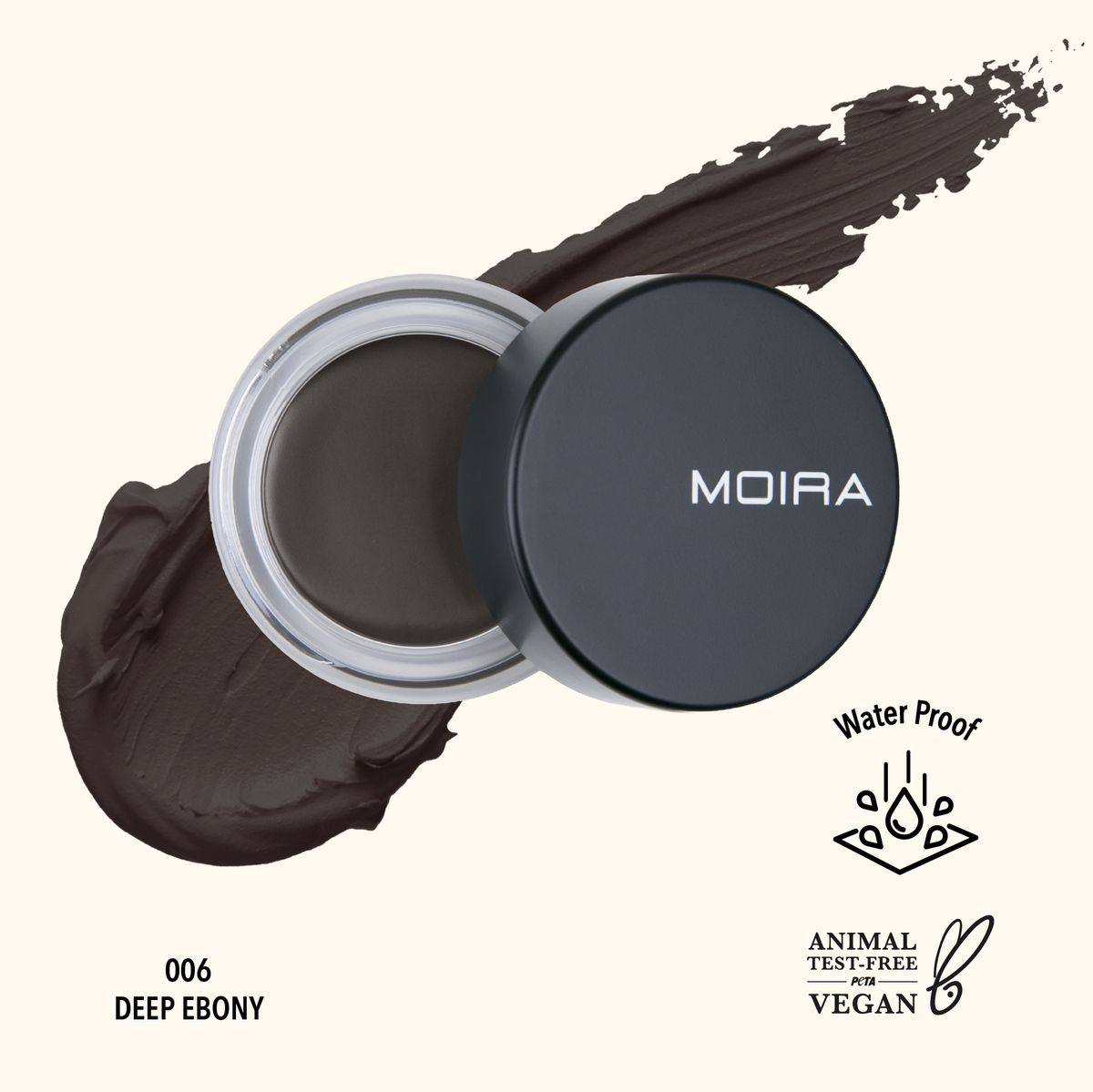 Brow Defying Gel (006, Deep Ebony) – MOIRA BEAUTY
