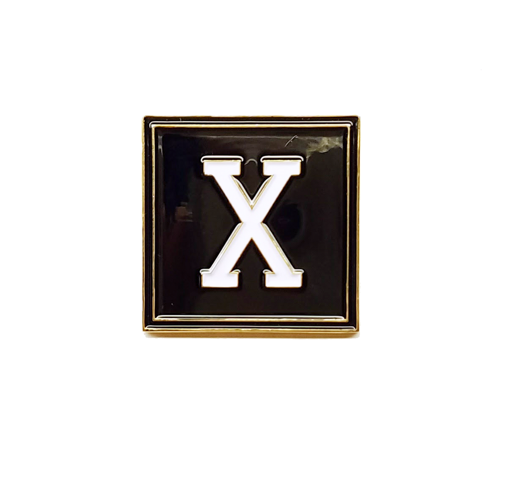 Malcolm X lapel pin