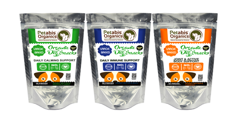 Petabis™ Organics Hemp Oil Dog Snacks calming hemp snacks for dogs joint hemp snacks for dogs