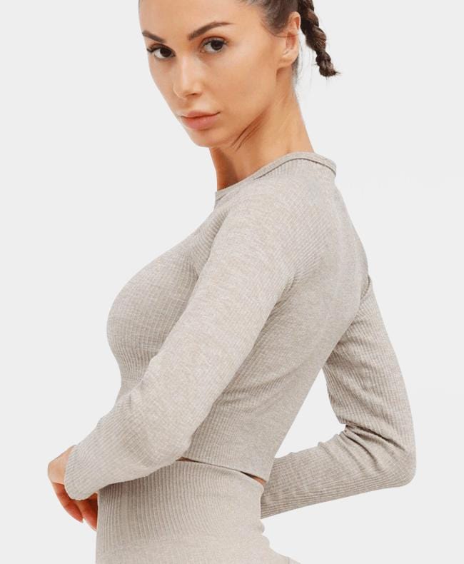 Rib-Knit Textured Set