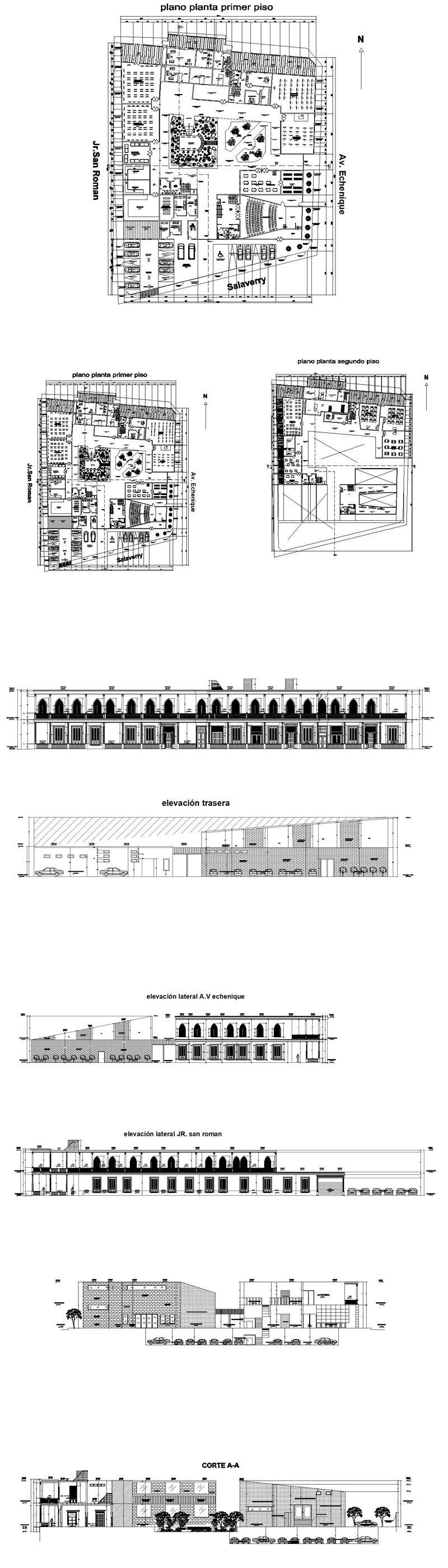★【School, University, College,Campus CAD Design Project V.5】@Autocad Blocks,Drawings,CAD Details,Elevation