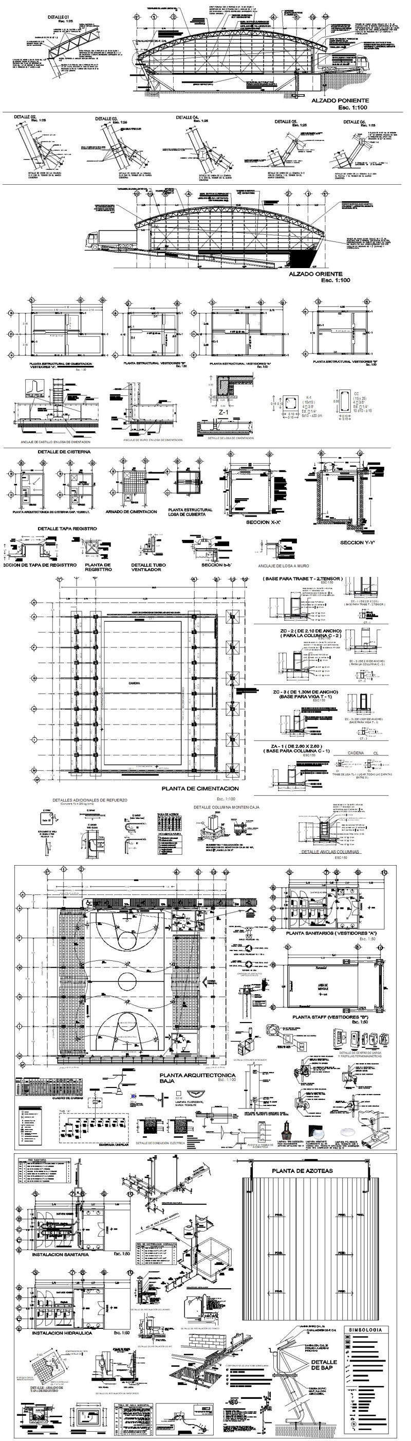 ★【Stadium,Gymnasium, Sports hall  Design Project V.2-CAD Drawings,CAD Details】@basketball court, tennis court, badminton court, long jump, high jump ,CAD Blocks,Autocad Blocks,Drawings,CAD Details