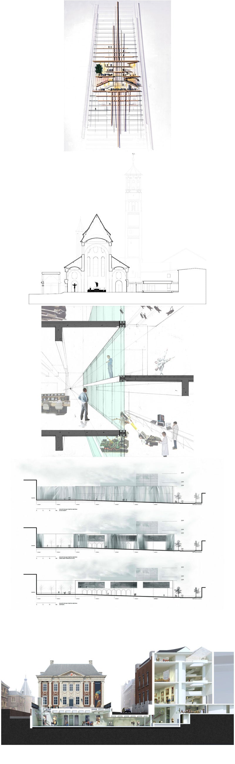 Architectural sections and elevations Gallery V.2