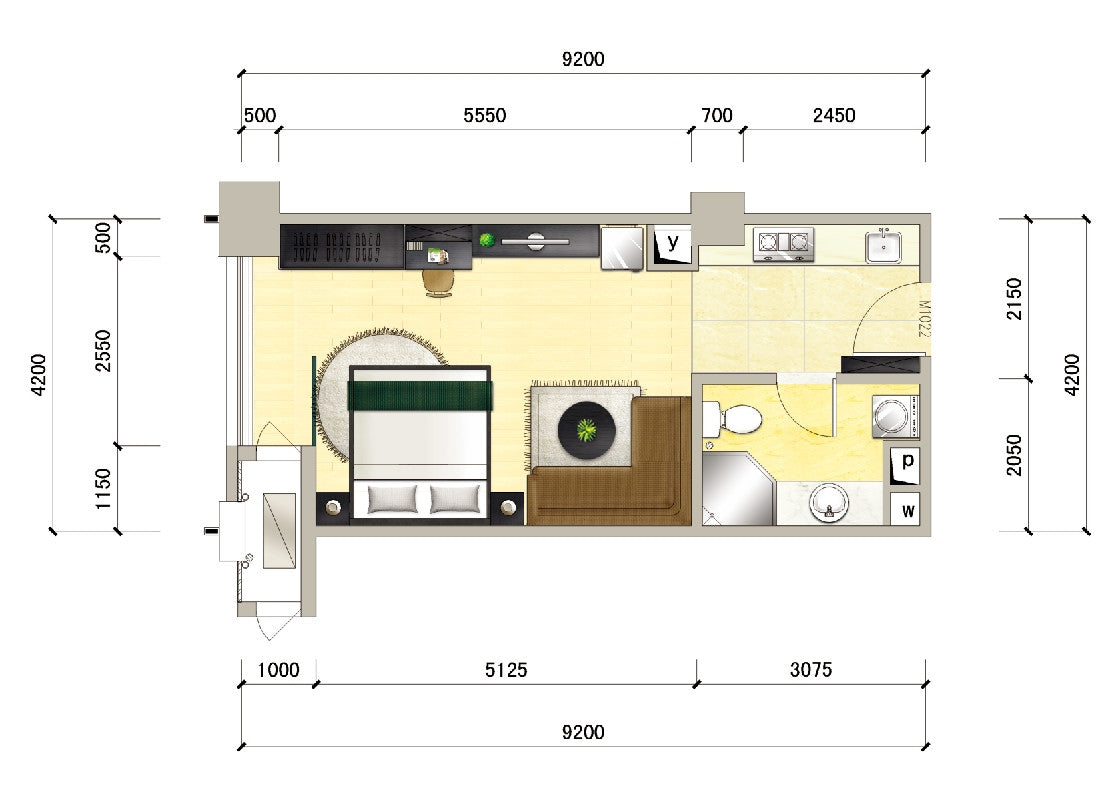 15 Types of Interior Design Layouts Photoshop PSD Template V.3