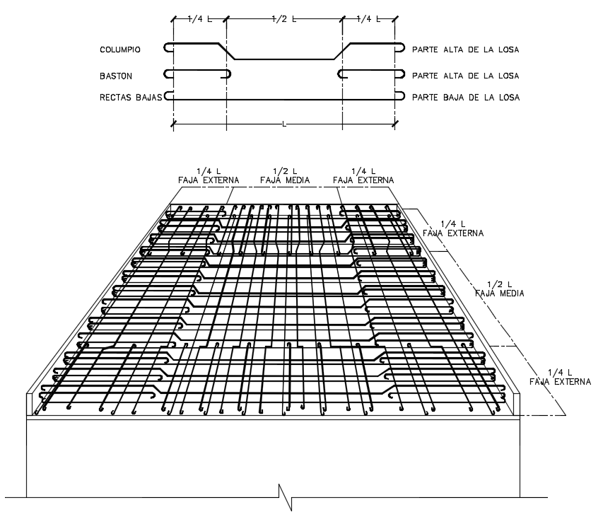 Steel Bar with all detailing drawing in this auto cad file.