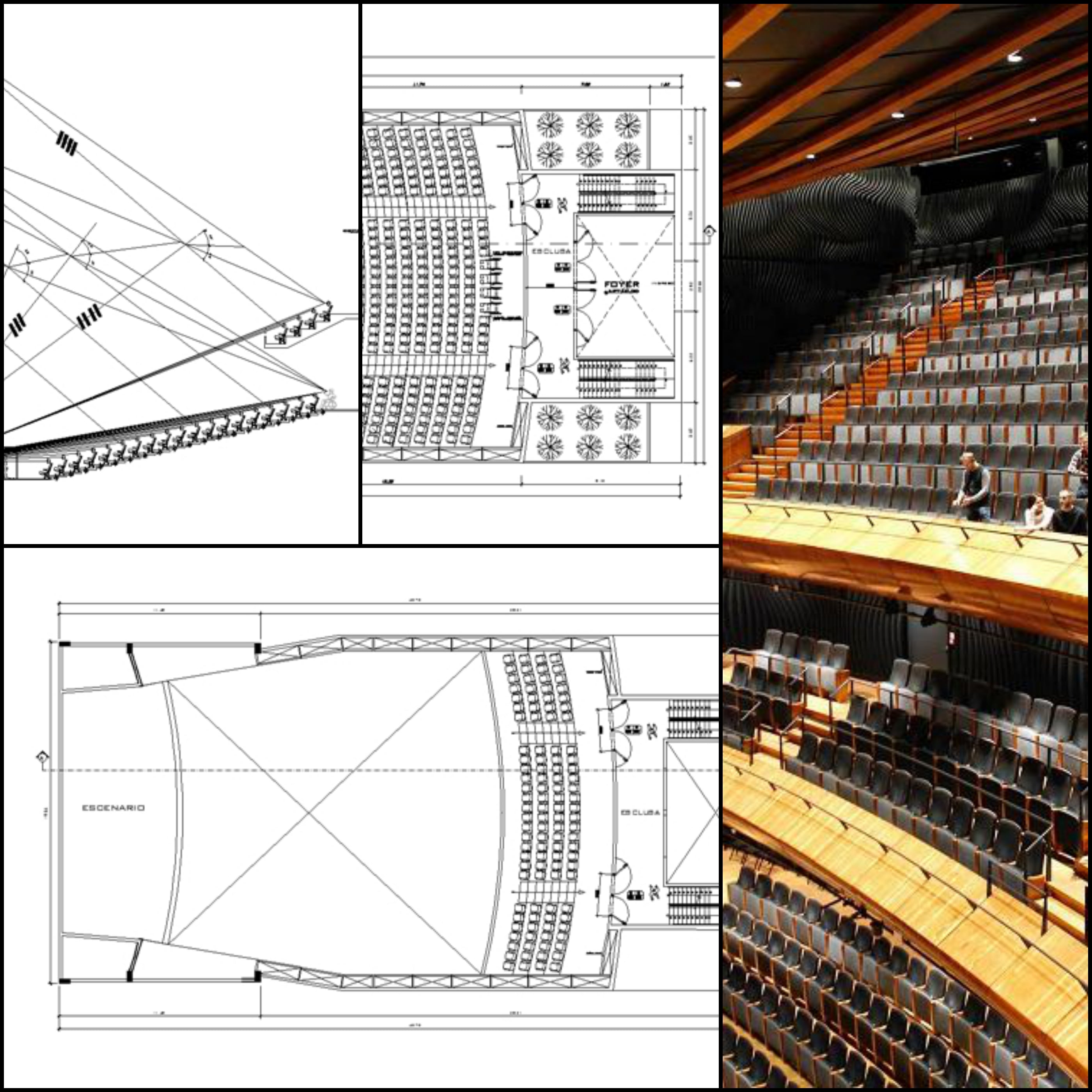 ★【Auditorium CAD Details V.2】@Auditorium Design,Autocad Blocks,AuditoriumDetails,Auditorium Section,Auditorium elevation design drawings