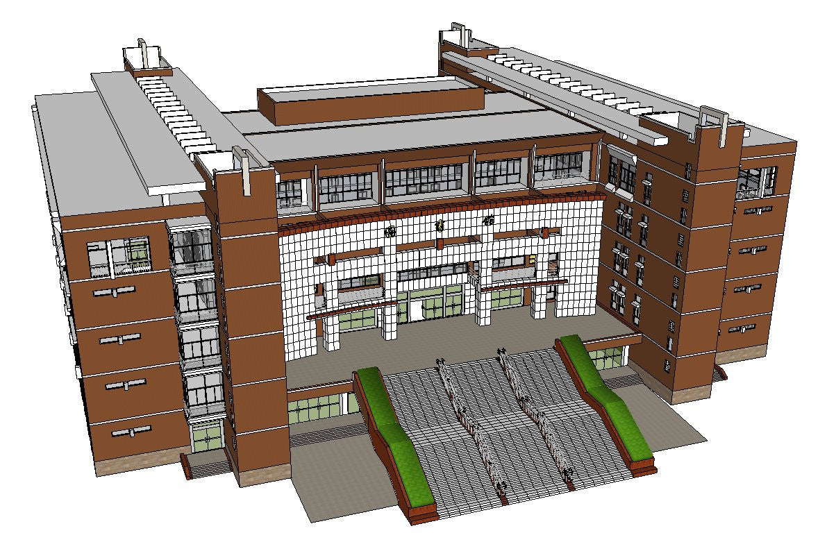 【Download 15 Culture Center Sketchup Models】 (Recommanded!!)