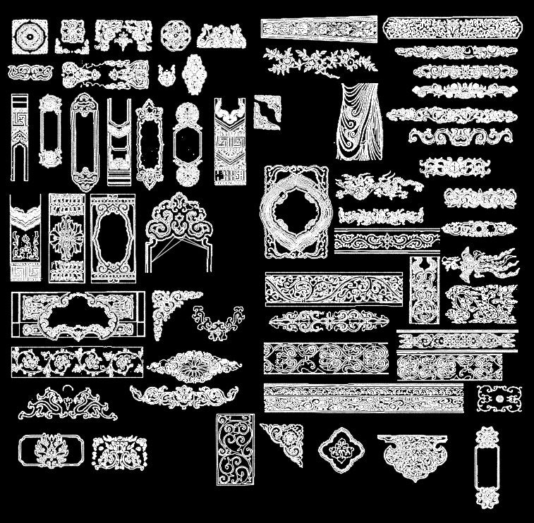 Over 1000+ Architecture Ornamental Elements(Best Collections)-Architecture Decoration Drawing,Decorative Elements,Architecture DecorationDrawing,Architecture Decor,Interior Decorating