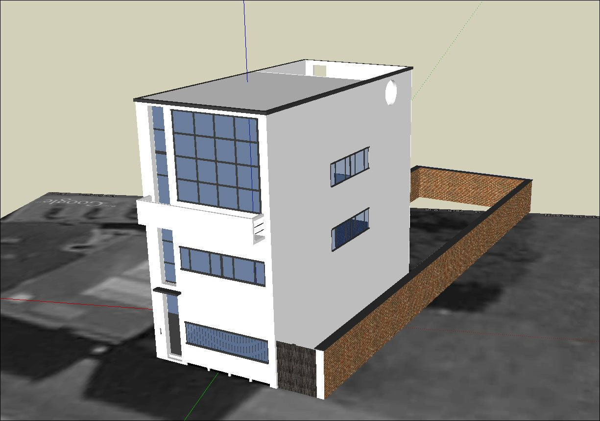 Download 24 Types of Le Corbusier Architecture Sketchup 3D Models(*.skp file format).