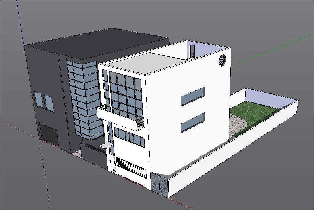 Download 24 Types of Le Corbusier Architecture Sketchup 3D Models(*.skp file format).