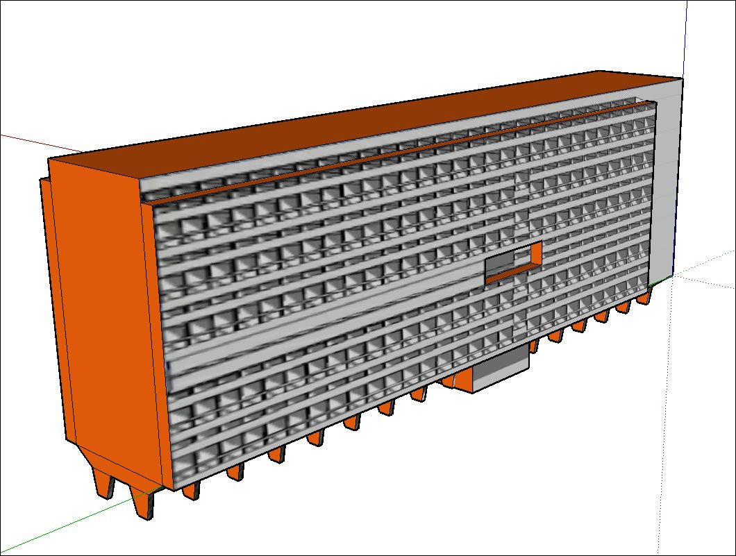 Download 24 Types of Le Corbusier Architecture Sketchup 3D Models(*.skp file format).