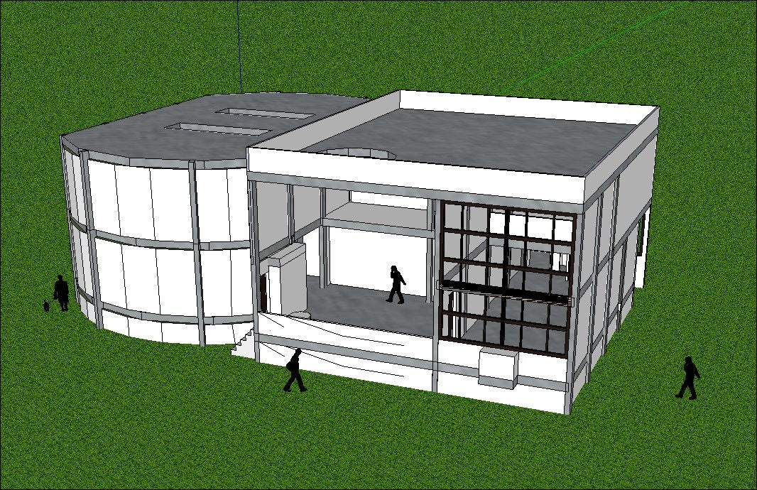 Download 24 Types of Le Corbusier Architecture Sketchup 3D Models(*.skp file format).