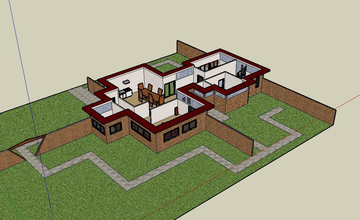 Download 16 Projects of Frank Lloyd Wright Architecture Sketchup 3D Models