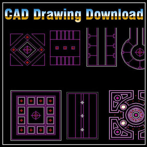 Ceiling Design Template Cad Design Free Cad Blocks Drawings