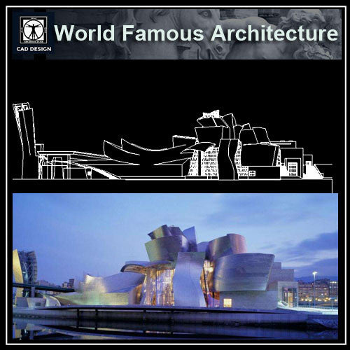 guggenheim museum bilbao cad