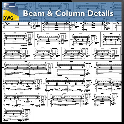 Universal Beam Autocad Blocks Furniture