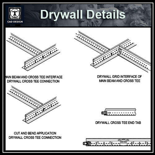 Drywall Details Download Cad Details Autocad Blocks Architecture Details Landscape Details See More About Autocad Cad Drawing Cad Design Free Cad Blocks Drawings Details