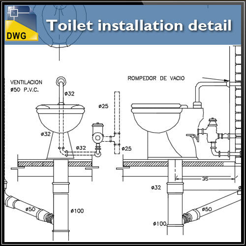 Hookup toilet plumbing How To