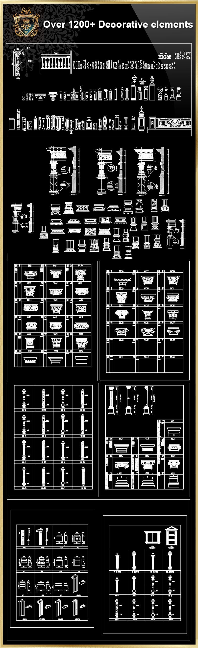 Over 1200+ Corner Post,Plain Molding,Crown molding,Chair-rail,Door Trim,Skirting Board,Decorative Elements