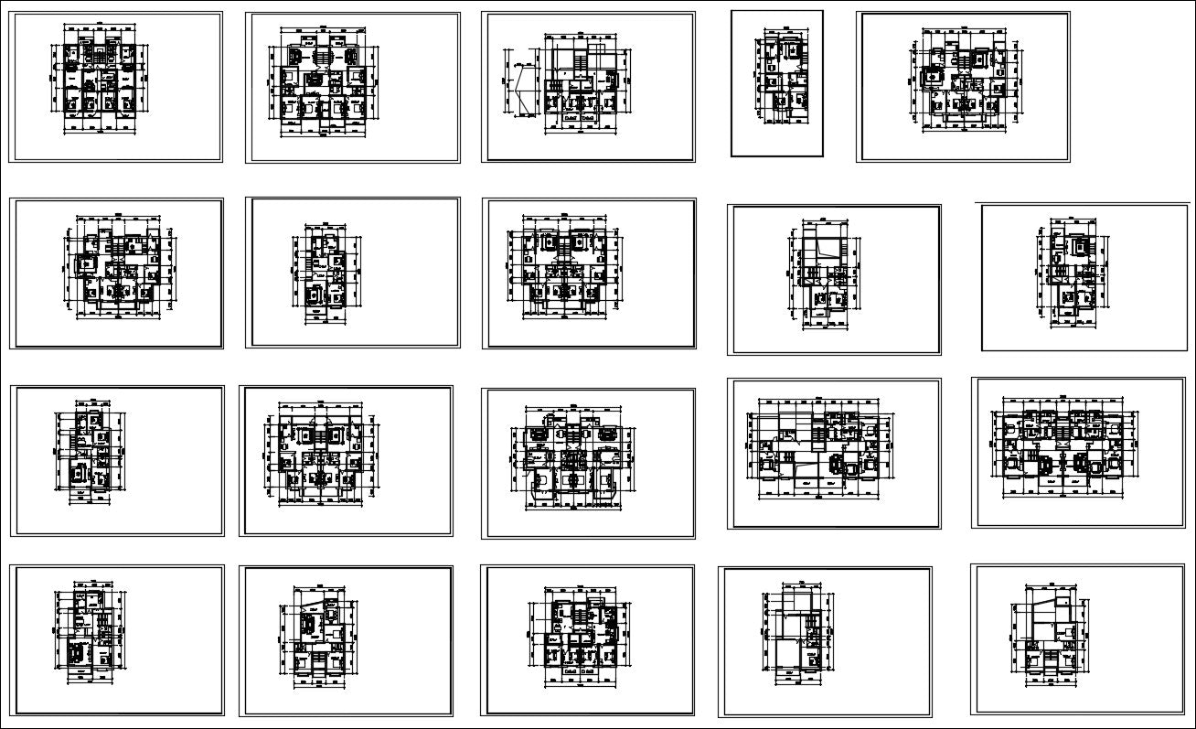 85 Residential Layout Plans (Best Recommanded!!)