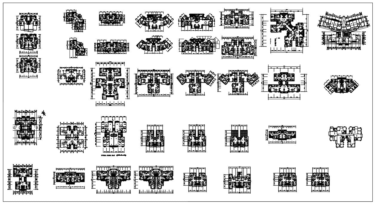 85 Residential Layout Plans (Best Recommanded!!)