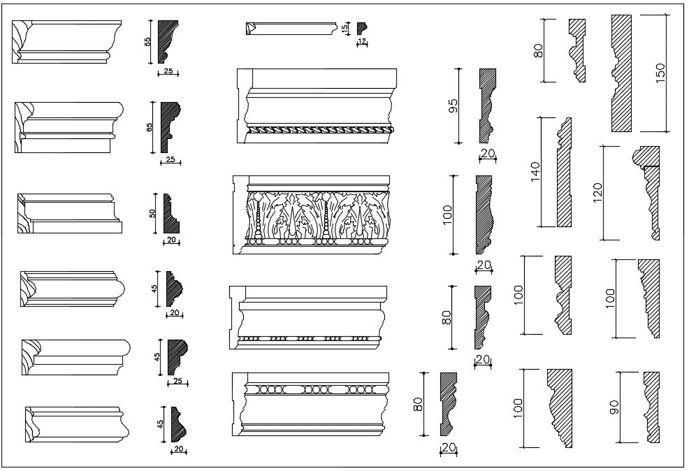 Over 1200+ Decorative Elements,Crown molding,Chair-rail,Door Trim,Skirting Board,Corner Post,Plain Molding