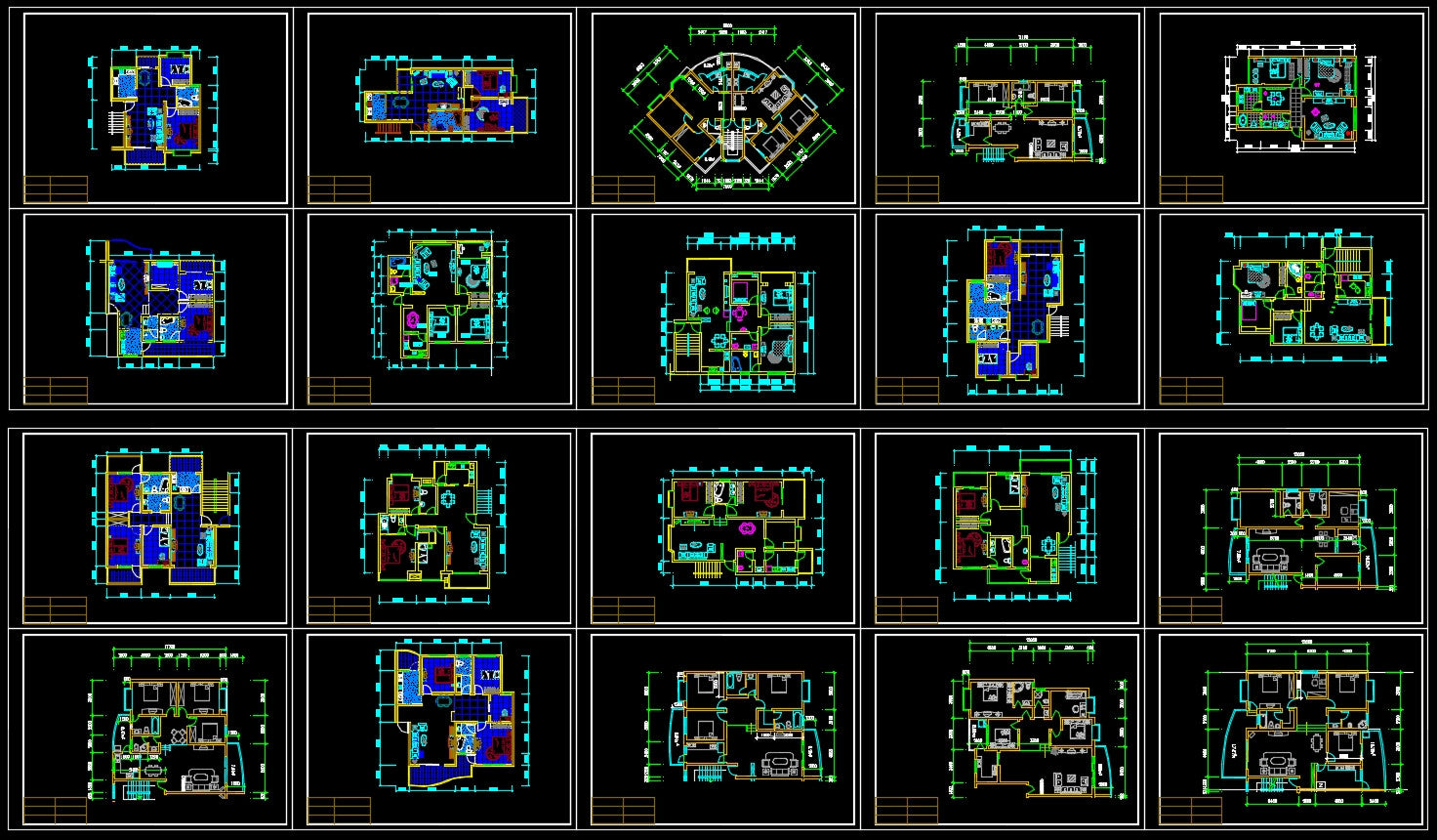 85 Residential Layout Plans (Best Recommanded!!)