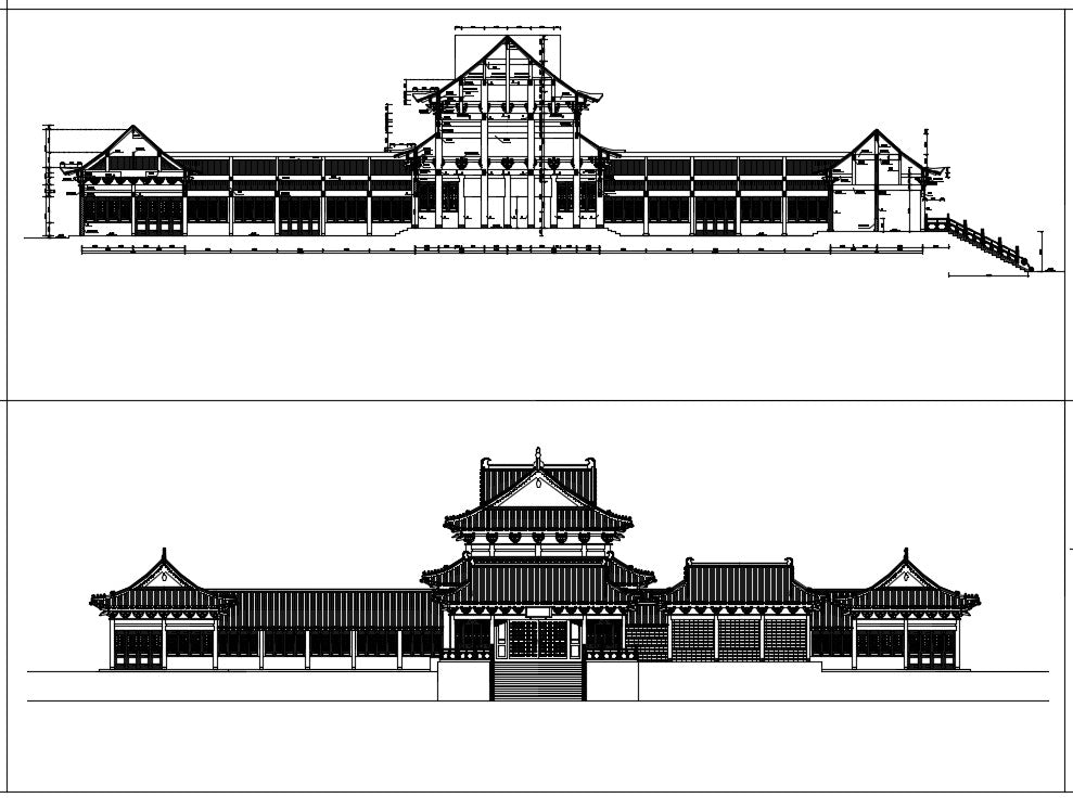 Chinese Architecture CAD Drawings 4
