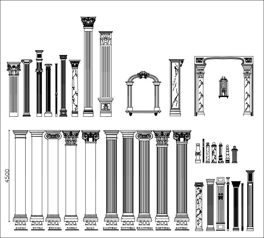 All Architectural decorative blocks  Architecture Decoration Drawing,Decorative Elements,Architecture DecorationDrawing,Architecture Decor,Interior Decorating