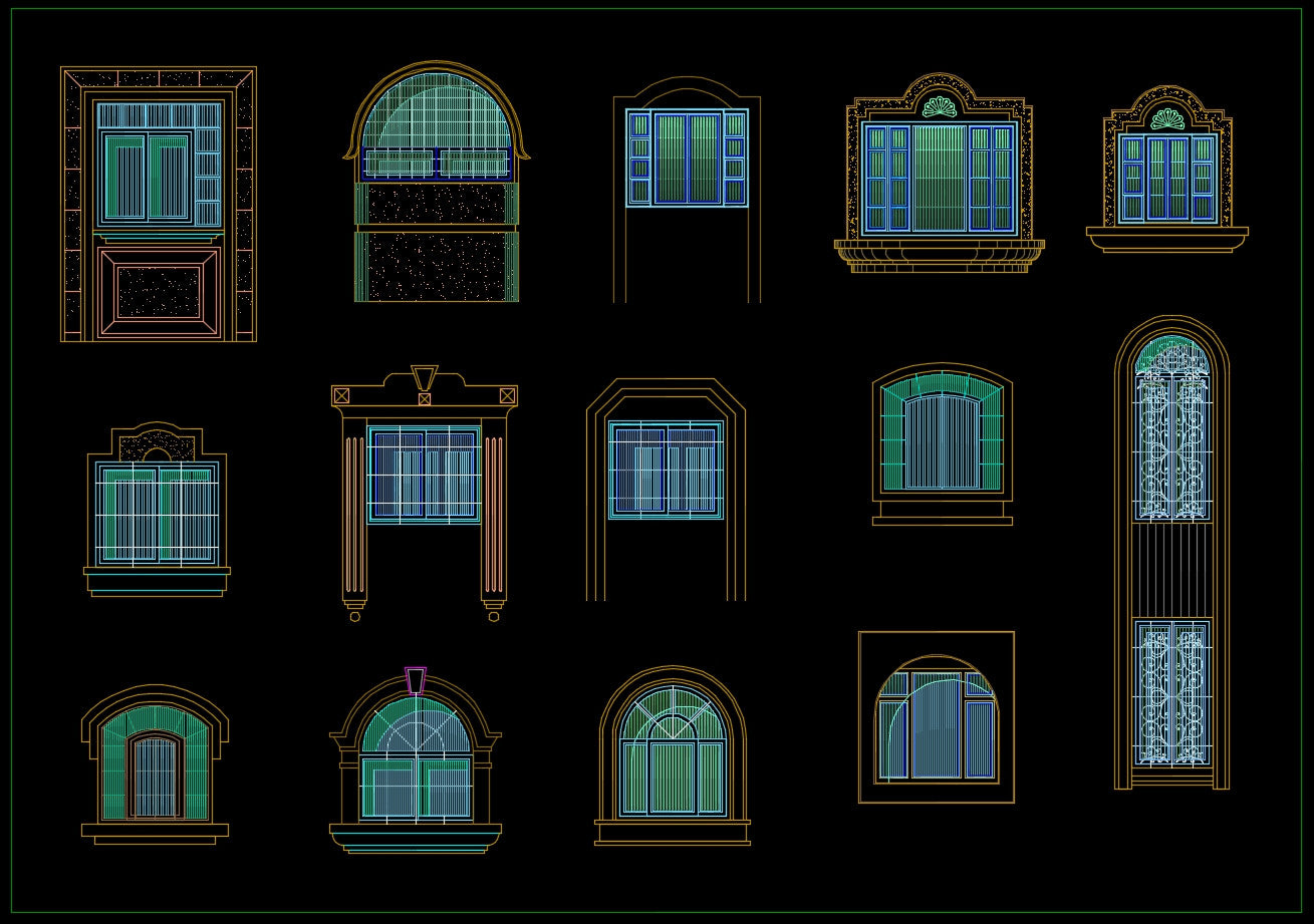 225 Types of Door & Window Design(Best Recommanded!!)