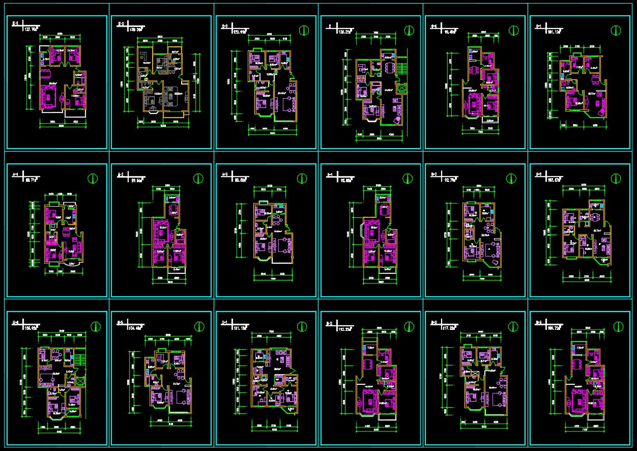 85 Residential Layout Plans (Best Recommanded!!)