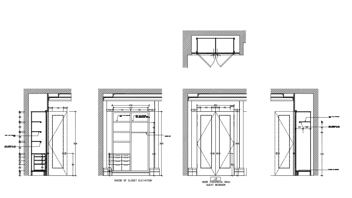 Door structure details