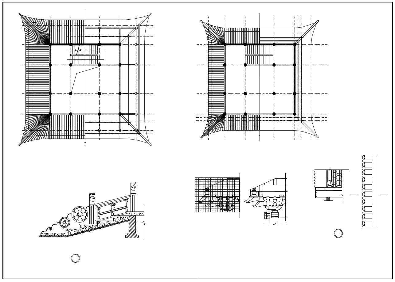 Chinese Architecture CAD Drawings