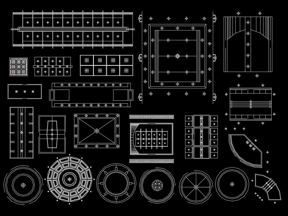 500 Types of Ceiling Design CAD Blocks