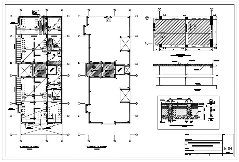 Floor joists in Residential Construction, Stair Framing structure detail, Footing steel bar detail, Lay-out detail, Beam & column detail.