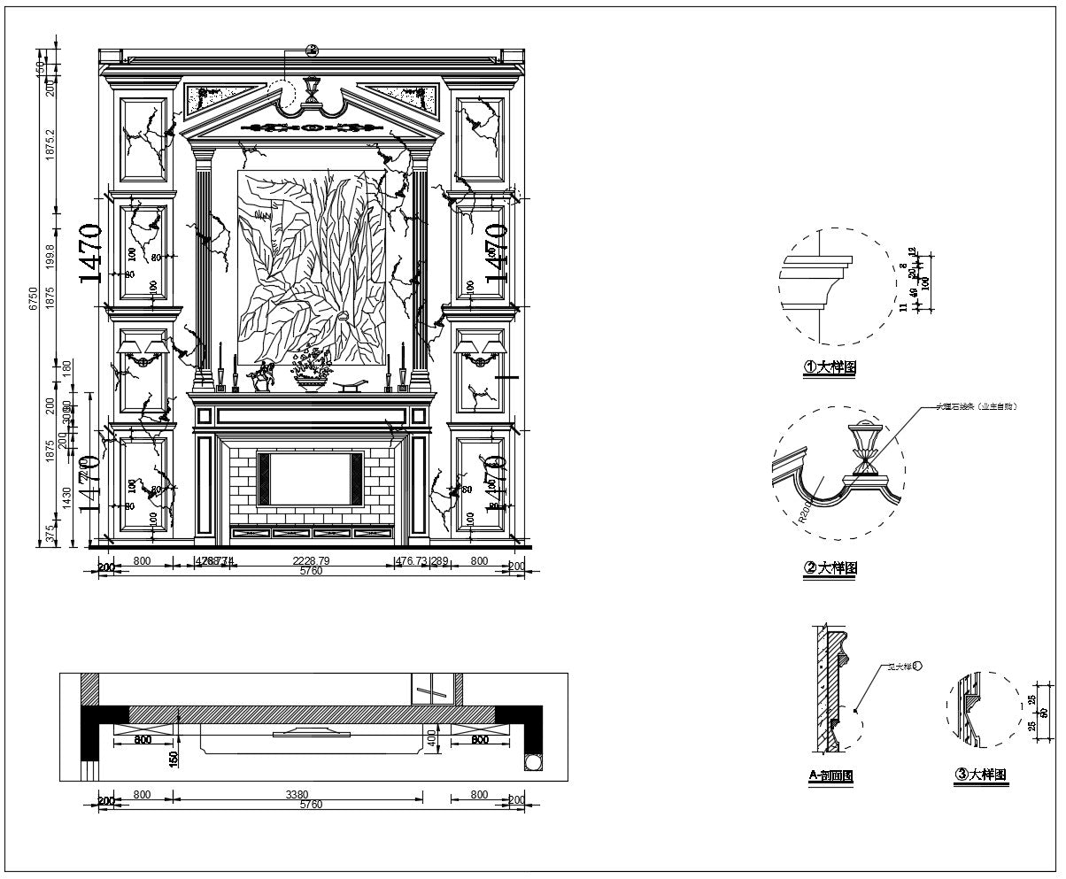 Over 500+ Neoclassical Interiors Decor, Decorative elements-Frame,Pattern,Border,Door,Windows,Cabinet,Lattice,Ceiling,Paving