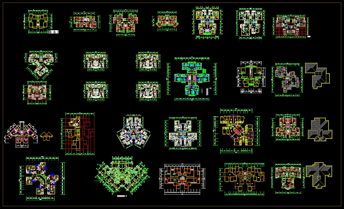 85 Residential Layout Plans (Best Recommanded!!)