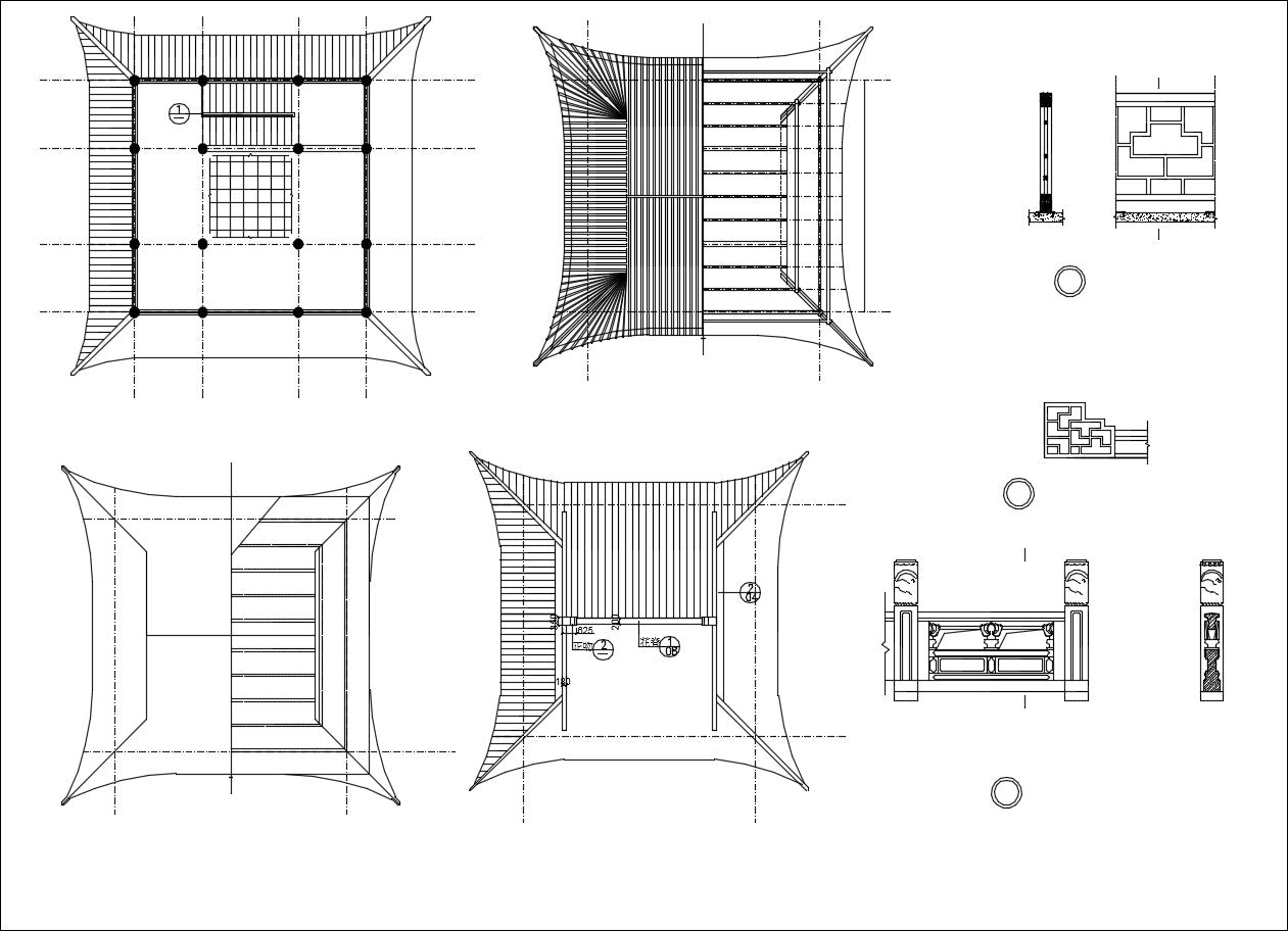 Chinese Architecture CAD Drawings