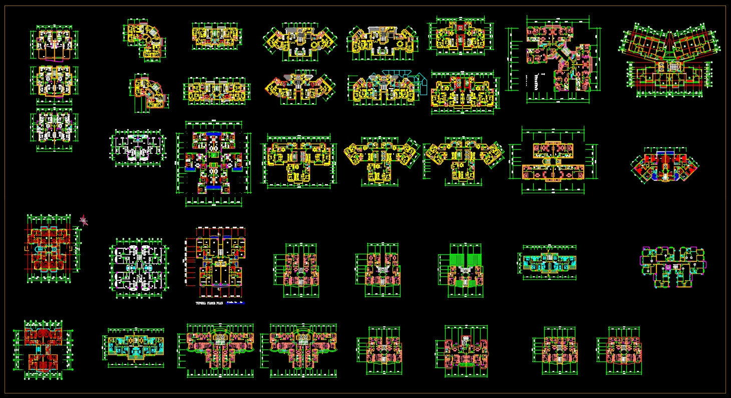 85 Residential Layout Plans (Best Recommanded!!)