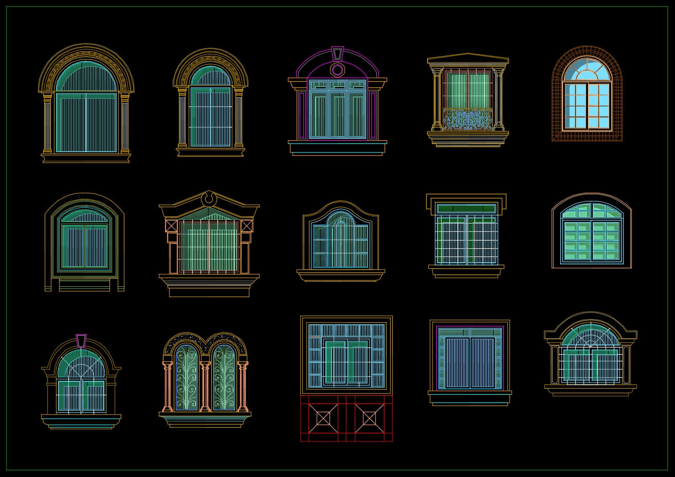 225 Types of Door & Window Design(Best Recommanded!!)