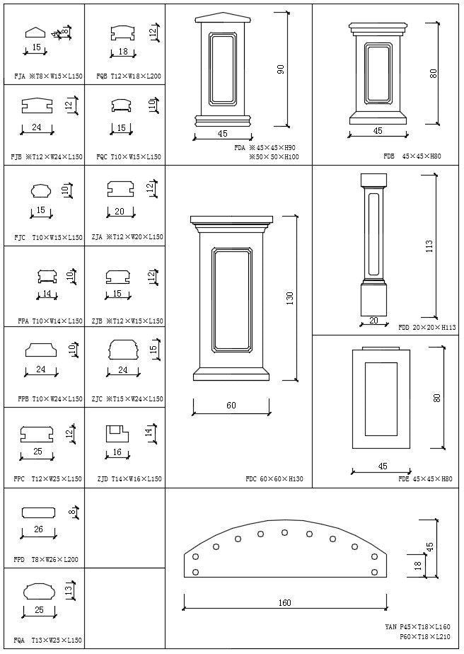 Over 1200+ Decorative Elements,Crown molding,Chair-rail,Door Trim,Skirting Board,Corner Post,Plain Molding