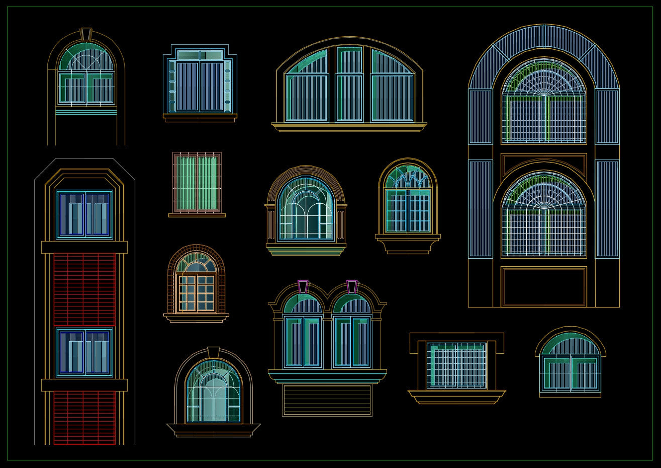 225 Types of Door & Window Design(Best Recommanded!!)