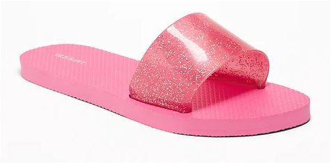 old navy jelly slide flip flops