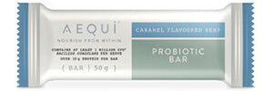 Aequi Caramel Flavored Hemp Probitic Bar