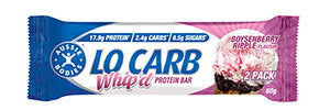 Aussie Bodies	Lo Carb Whip'd Protein Bar - Boysenberry Ripple Flavour