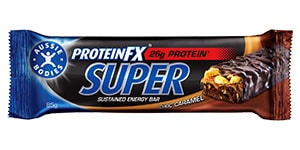 Aussie Bodies - Protein FX - Super Sustained bar - Choc Caramel Review