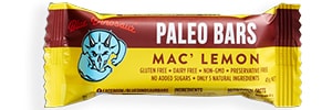 Blue Dinosaur - Macadamia and Lemon Paleo Bar 