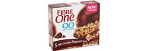 Fiber One Milk Chocolate Popcorn Bars